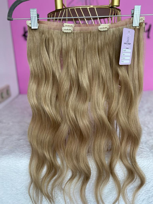 SEAMLESS CLIP IN LIGHT BROWN #2