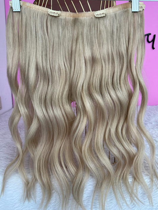 SEAMLESS CLIP IN LIGHT BLONDE