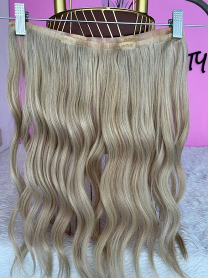 SEAMLESS CLIP IN LIGHT BLONDE