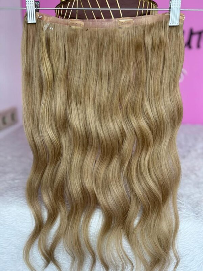 SEAMLESS CLIP IN LIGHT BROWN #2