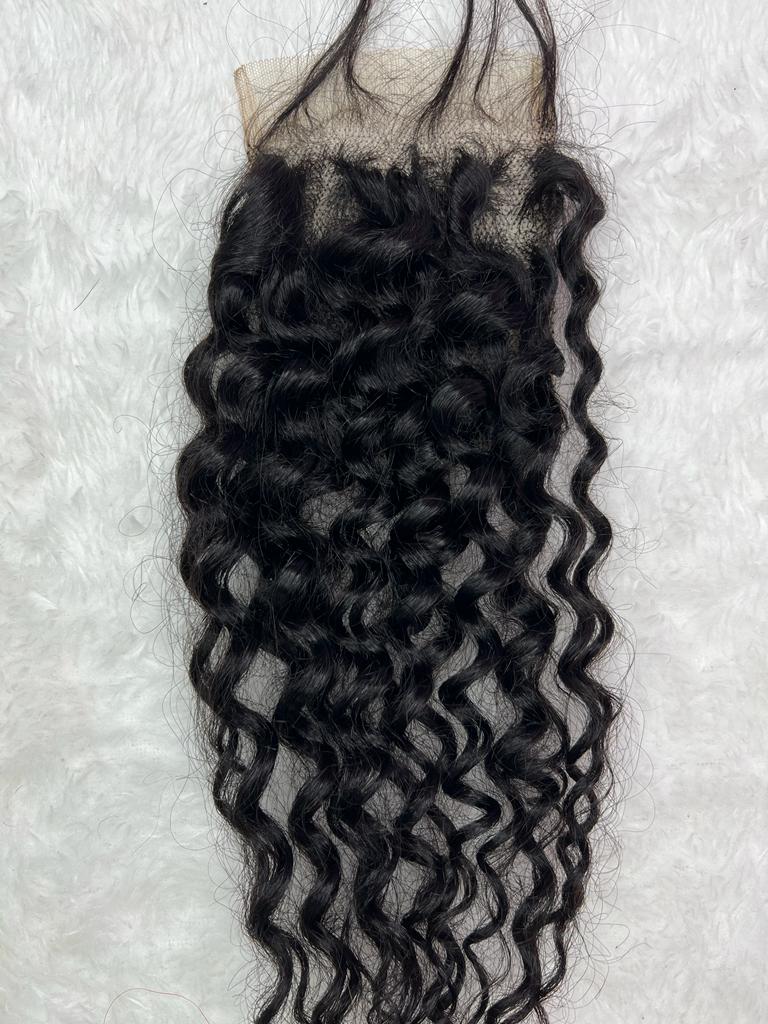 CLOSURE CURLY BLACK